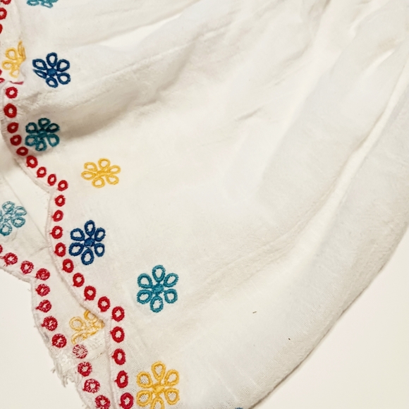 LANE BRYANT White Linen Top Sz 22 - Picture 3 of 3